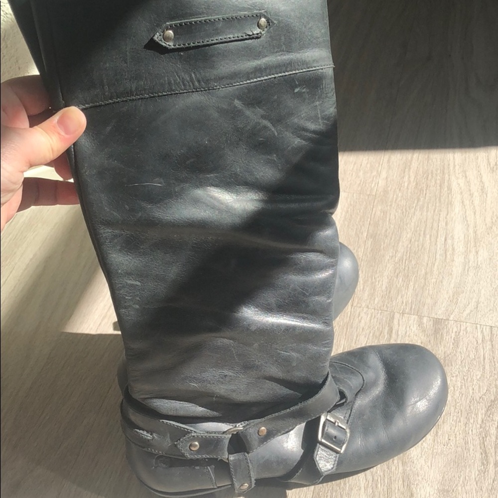 Born Black tall boots